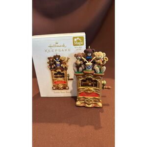 Hallmark Teddy Bear Band Keepsake Ornament 2006 Works
